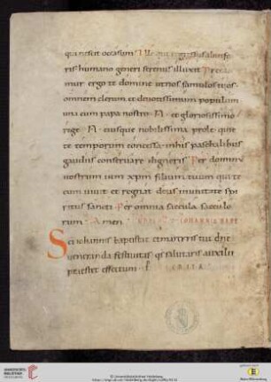 Texte zur "Decollatio S. Johannes Baptistae"