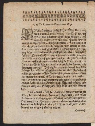 2v-3r, Großgünstiger vielgeliebter Herr Ruperte..