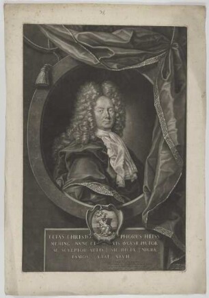 Bildnis des Elias Christophorvs Heiss
