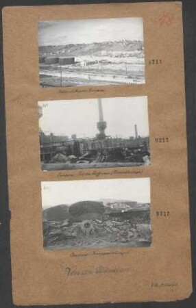 Campina: Kriegszerstörungen