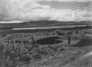 Siedlung : Hütten in einer Siedlung am Ufer des Lake Balangida