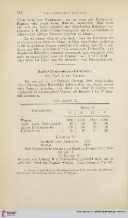 Rapid-Hydrochinon-Entwickler