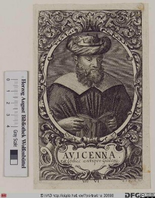 Bildnis Avicenna (arab. Abu Ali ibn Sina)