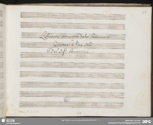 Giovanni Bononcini - Lungi dall mia Filli