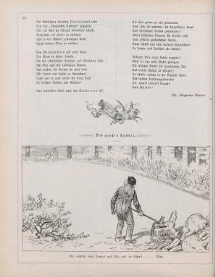 "Fliegende Blätter -Theatrum Mundi" "Die großen Knödel"