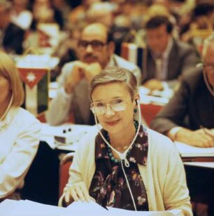 Senatorin Tullia Romagnoli Carettoni, Präsidentin der Nationalen Freundschaftsgesellschaft Italien-DDR