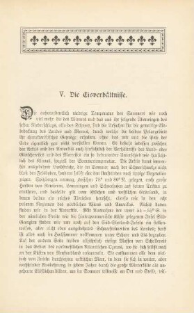 V. Die Eisverhältnisse