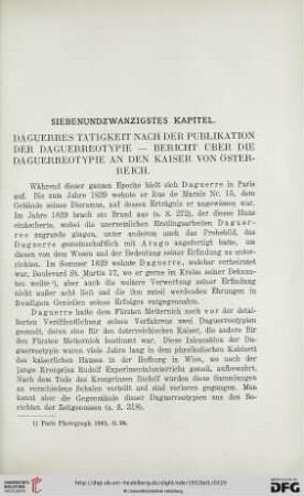 Siebenundzwanzigstes Kapitel