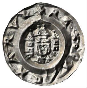 Fundmünze, Brakteat, 1253 - 1278