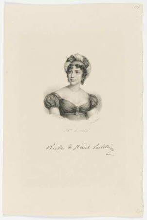 Bildnis der de Stael