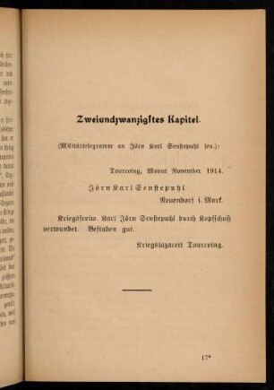 259-259, Zweiundzwanzigstes Kapitel