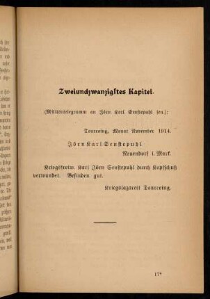 259-259, Zweiundzwanzigstes Kapitel