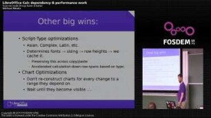LibreOffice Calc dependency & performance work: How we made things faste & better