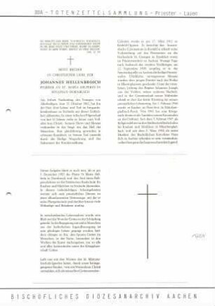 Hellenbroich, Johannes