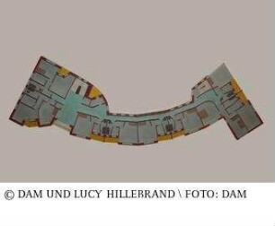 Wohn(hoch)haus Am Lohberg - Modell eines Gebäudeteils (Erdgeschoß)
