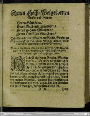 Calvinischer Brunnquell : darinnnen die Consequentzen, welche aus der leidigen und blossen Wahl, wie auch aus unthätlicher Gemeinschafft beyder Naturen in Christo, schlüssig folgen, kürtzlich vorgebracht, und gründlich widerleget