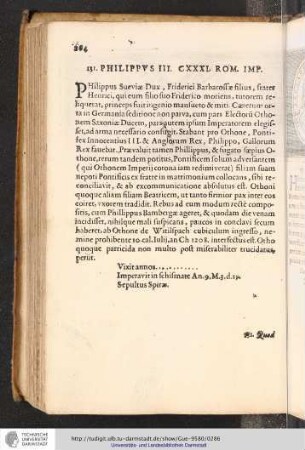 131. Philippus III. CXXXI. Rom. Imp.
