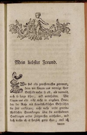Mein liebster Freund.