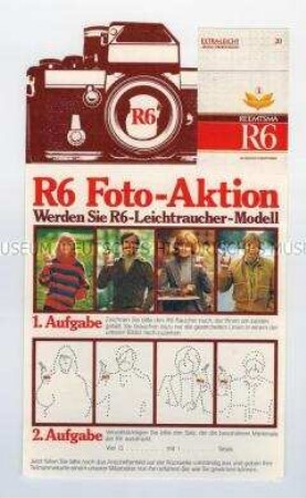 Gewinnspielkarte für R6 Foto-Aktion