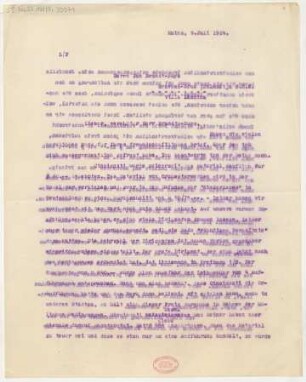 Brief an Jan Brandts Buys : 09.07.1924