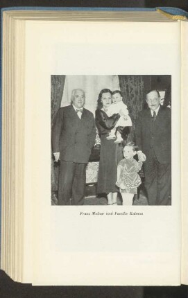 Franz Molnar und Familie Kalman