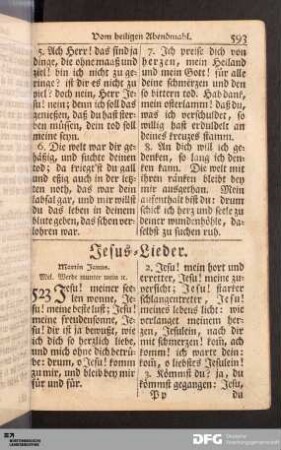 Jesus-Lieder.