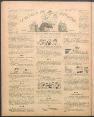 La política al pelo y contrapelo : Diálogos en la peluquería
