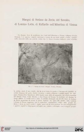 25: Disegni di Stefano da Zevio, del Savoldo, di Lorenzo Lotto, di Raffaello nell'Albertina di Vienna