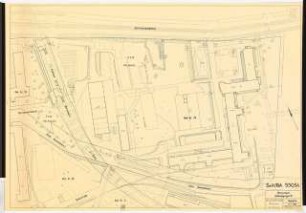 Gartenanlage Siemens & Halske, Berlin-Siemensstadt: Planungsunterlage Gebäudegruppe 15: Lageplan 1:500