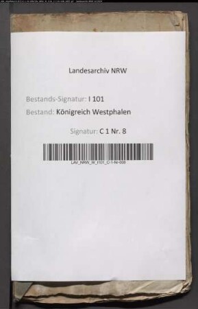 Gehälter und Bürokosten der Unterpräfekten