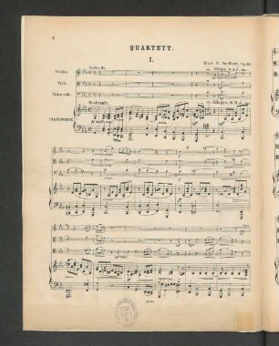 Quartett. I.