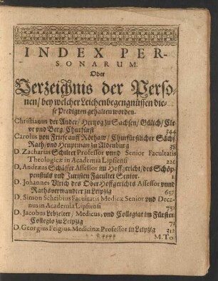 Index Personarum.