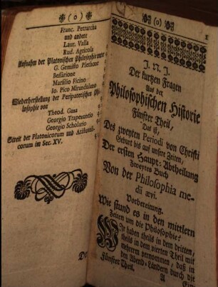 Jacob Bruckers, Kurtze Fragen Aus der Philosophischen Historie : Von Anfang der Welt, Biß auf die Geburt Christi, Mit Ausführlichen Anmerckungen erläutert, 5
