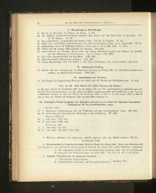 VII. Magnetismus und Deviation.