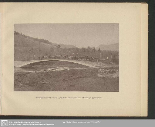 Strassenbrücken nach "System Monier" bei Wildegg (Schweiz)