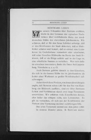 Bertrams Leben