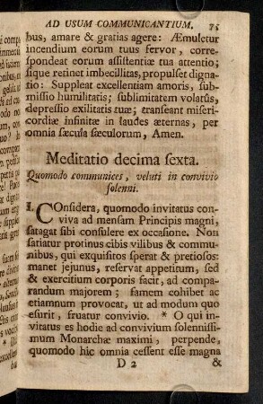 75-80, Meditatio decima sexta