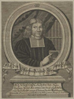 Bildnis des Christianus Scriverius