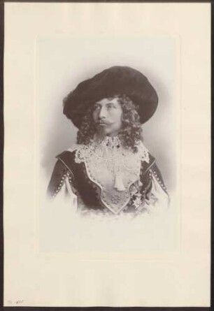 Prinz Friedrich Wilhelm im Kostüm des Großen Kurfürsten, Brustporträt.