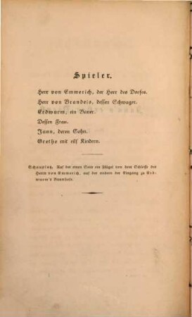 Ludwig Achim's von Arnim sämmtliche Werke, 5. Schaubühne ; 1
