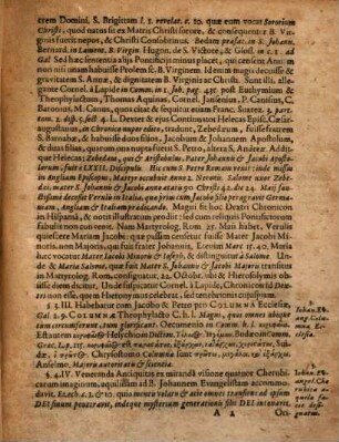 Dissertatio Theologica De Spiritu, Aqua, Et Sanguine In Terra Tribus Testibus, Pro Christo Dei Filio, Ex I. Johan. c. V. vers. IIX. Sive De Verbo Et Duobus N.T. Sacramentis