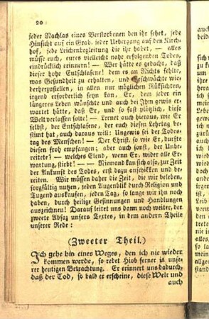 (Zweeter Theil.)