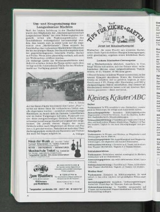 Kleines Kräuter-ABC