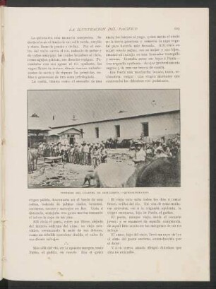 Interior del Cuartel de Artillería. - Quezaltenango. - [Fotografía]