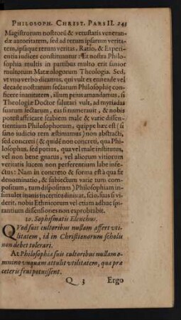 10. Sophismatis Elenchus.