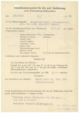 Groschopf, Karl