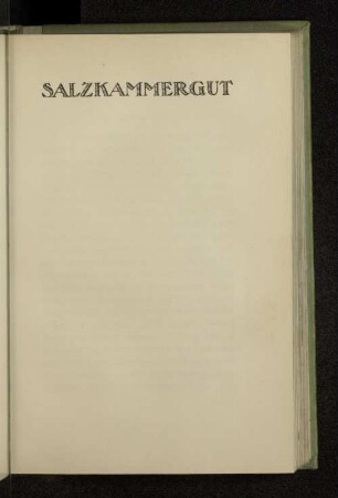 Salzkammergut