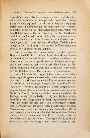 Ueber die Entstehung der altnordischen Götter- und Heldensage