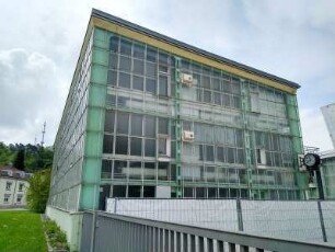 Giengen an der Brenz: Steiff-Fabrikhalle