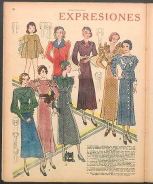Expresiones de la moda actual [Dibujos]